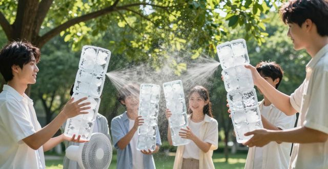 大冰块降温方法_武汉东西湖夏季防暑降温大冰块_大冰块户外活动使用时长